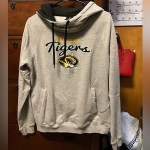 Light grey Mizzou hoodie